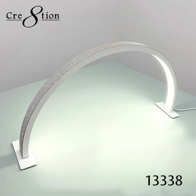 Cre8tion LED Moon Light - White with Rhinestones