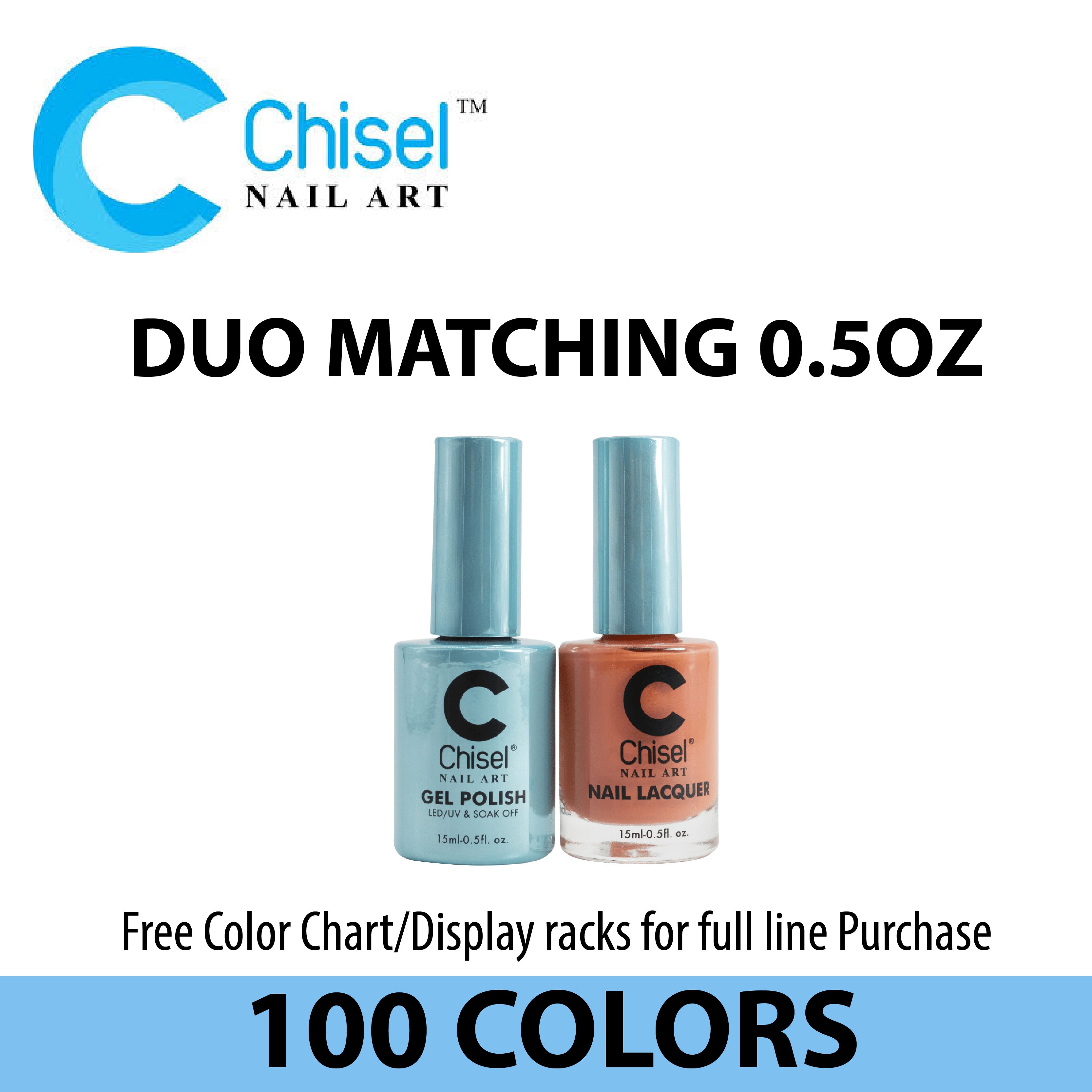 Chisel Duo Matching 100 Solid Colors New Formula Beauty Page, Inc.