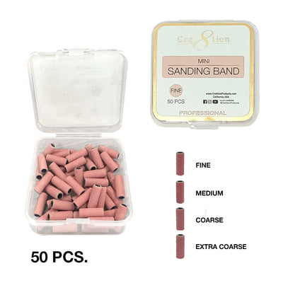 Cre8tion Mini Sanding Band 50 pcs./box, 100 boxes/case