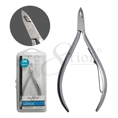 Cre8tion Stainless Steel - Cuticle Nippers #12 04 12 pcs./box, 288 pcs./case