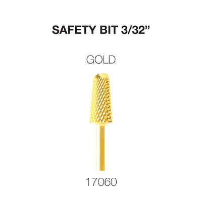 Cre8tion Carbide Safety Bit 3/32 Gold