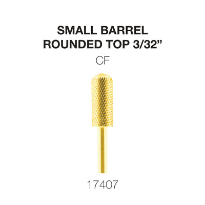 Cre8tion Gold Carbide- Small Barrel-Round Top- CF 3/32