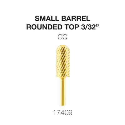 Cre8tion Gold Carbide- Small Barrel-Round Top- CC 3/32
