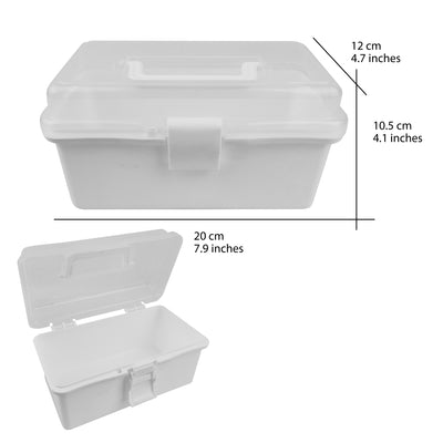 Cre8tion Small Plastic Storage Box without Tray Size 20*12*10.5cm 60 pcs./case