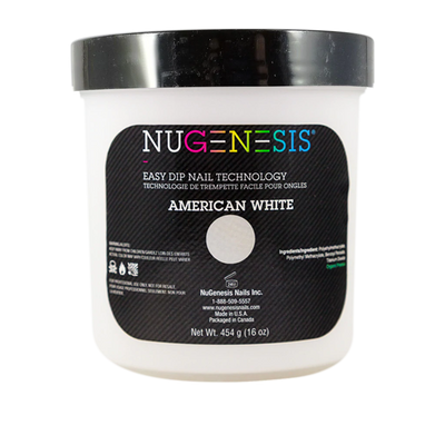 Nugenesis Dip Powder Pink&White - American White 16oz