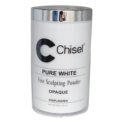 Chisel Acrylic Powder - Pure White 22oz