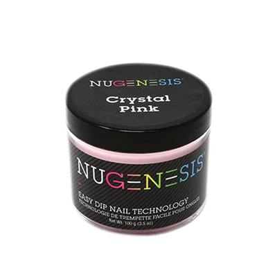 Nugenesis Dip Powder Pink&White - Crystal Pink 4oz