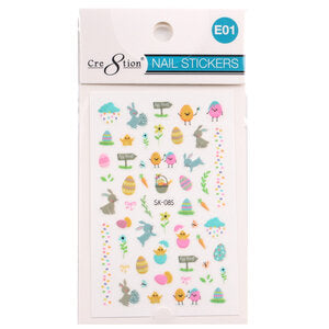 Cre8tion Nail Art - Sticker Easter  Collection 3 Styles
