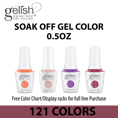 Gelish Soak Off Gel - Color 0.5oz