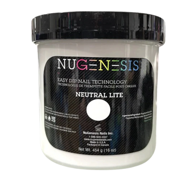 Nugenesis Dip Powder Pink&White - Neutral Lite 16oz
