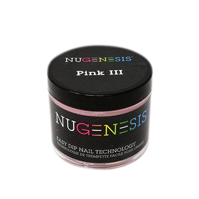 Nugenesis Dip Powder Pink&White - Pink III (Natural Pink) 4oz
