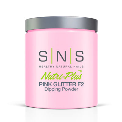 SNS Dip Powder Pink Glitter F2 16oz
