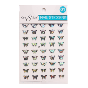 Cre8tion Nail Art - Sticker Butterfly, Flower Collection 82 Styles