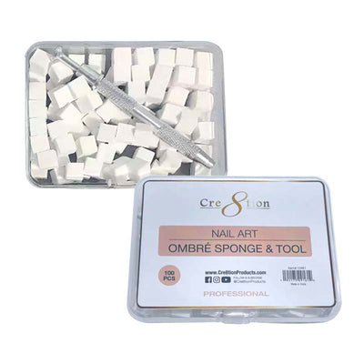 Cre8tion Ombre Sponge & Tool 100 pcs./ box