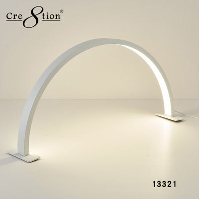 Cre8tion LED Moon Lamp - White