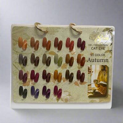 Cre8tion Calendar Display - Cat Eye Collections 22 Colors Autumn