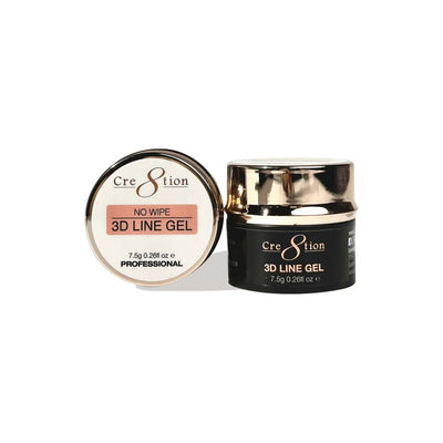 Cre8tion No Wipe 3D Line Gel in Jar 0.26oz