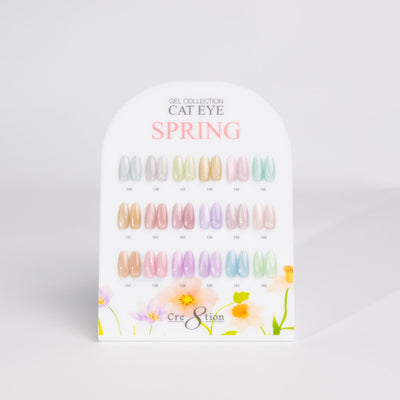 Cre8tion Counter Display Color Chart - Cat Eye Spring 18 colors (145-162)