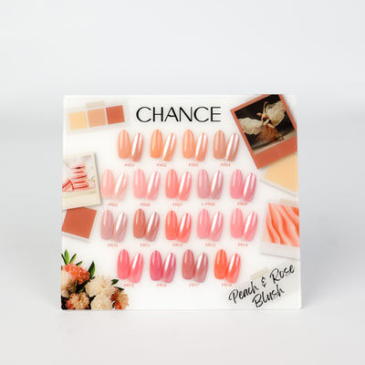 Chance "Peach & Rose Blush" Gel Kit 18 Colors