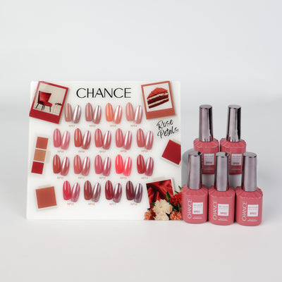 Chance "Rose Petals" Gel Kit 18 Colors