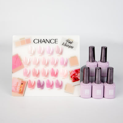 Chance "Pink Whisper" Gel Kit 18 Colors
