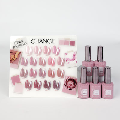 Chance "Mauve Memories" Gel Kit 18 Colors