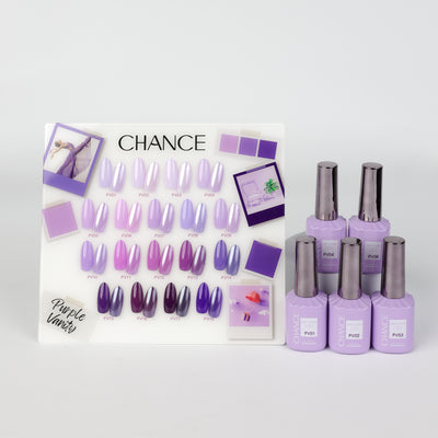 Chance "Purple Vanity" Gel Kit 18 Colors