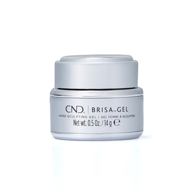 CND Brisa Gel Pure White OPQ 0.5oz 12 pcs./case