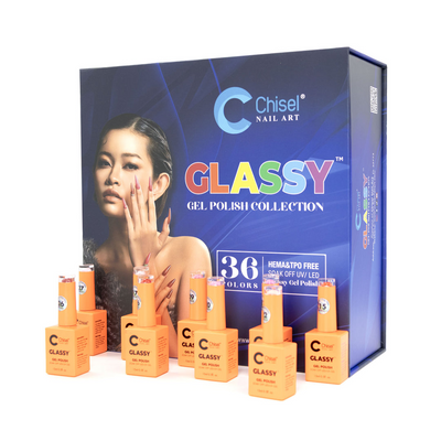 Chisel Glassy Gel and Powder Matching