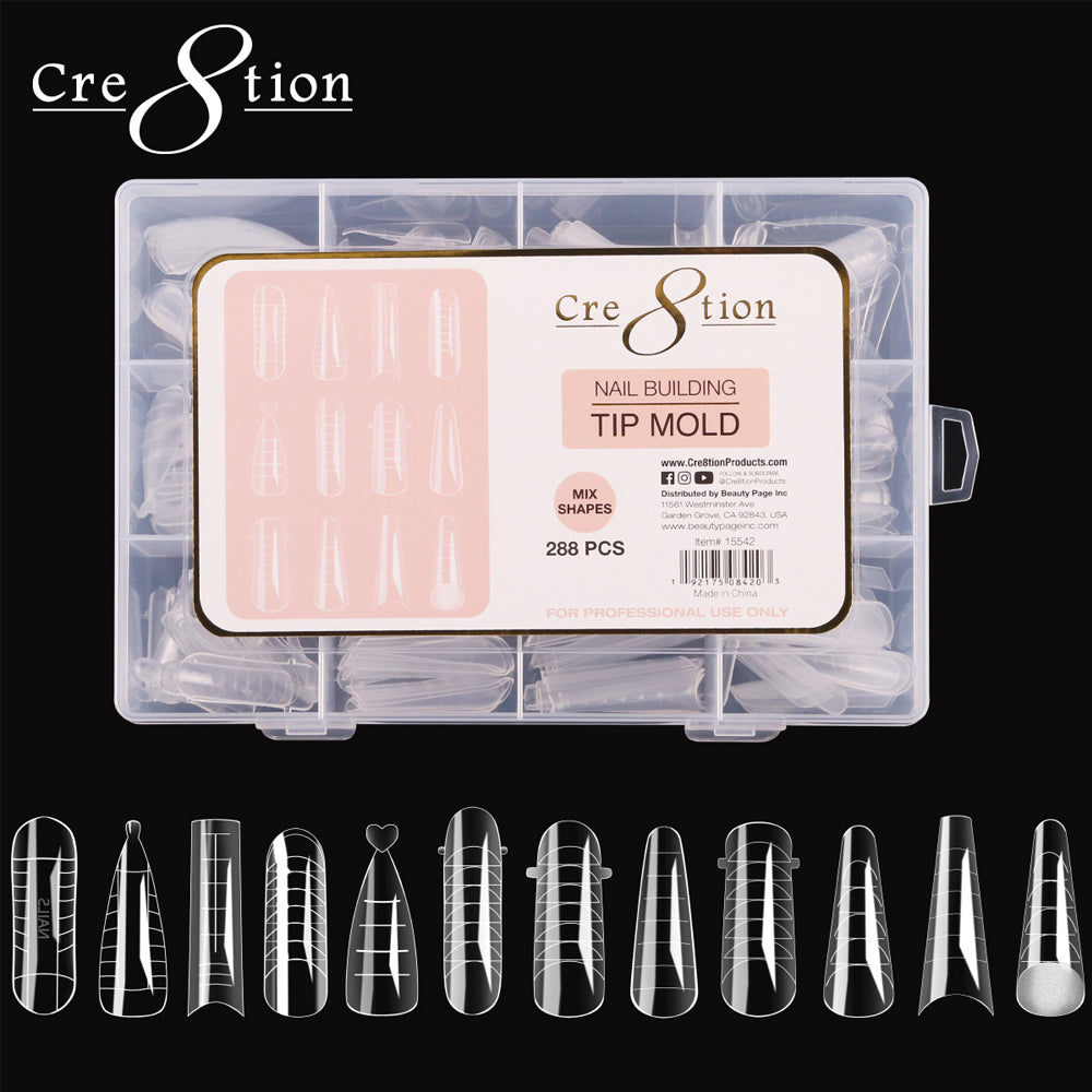 Cre8tion Special Shape - Natural Long Natural Curve 16 (Pk: 550 pcs/box, 100 boxes/case) Cre8tion Special Shape - Natural Long Natural Curve 16 (Pk: 550 pcs/box, 100 boxes/case)