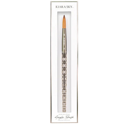 Kiara Sky 100% Kolinsky Black Acrylic Brush size 10