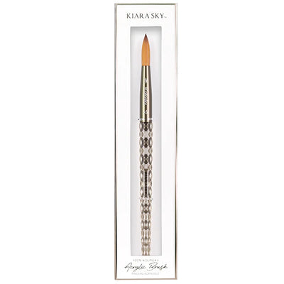 Kiara Sky 100% Kolinsky Black Acrylic Brush size 12