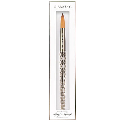 Kiara Sky 100% Kolinsky Black Acrylic Brush size 14