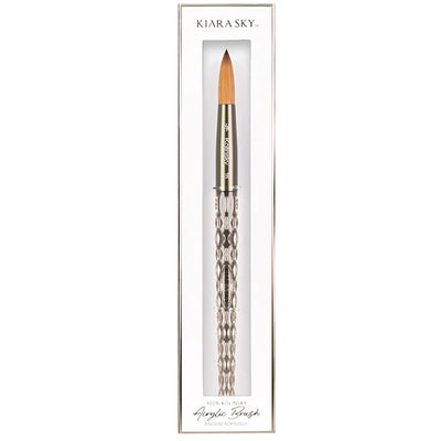 Kiara Sky 100% Kolinsky Black Acrylic Brush size 16