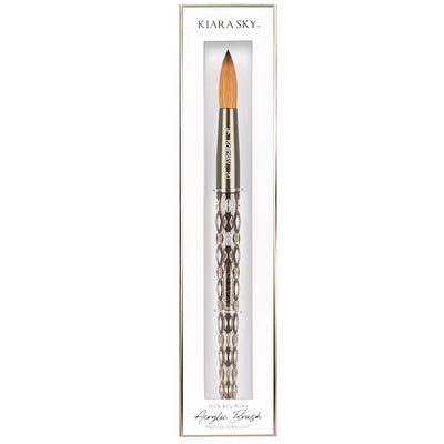 Kiara Sky 100% Kolinsky Black Acrylic Brush size 20