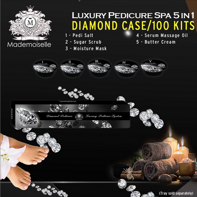 Mademoiselle Diamond Pedicure System 5 Steps Kit