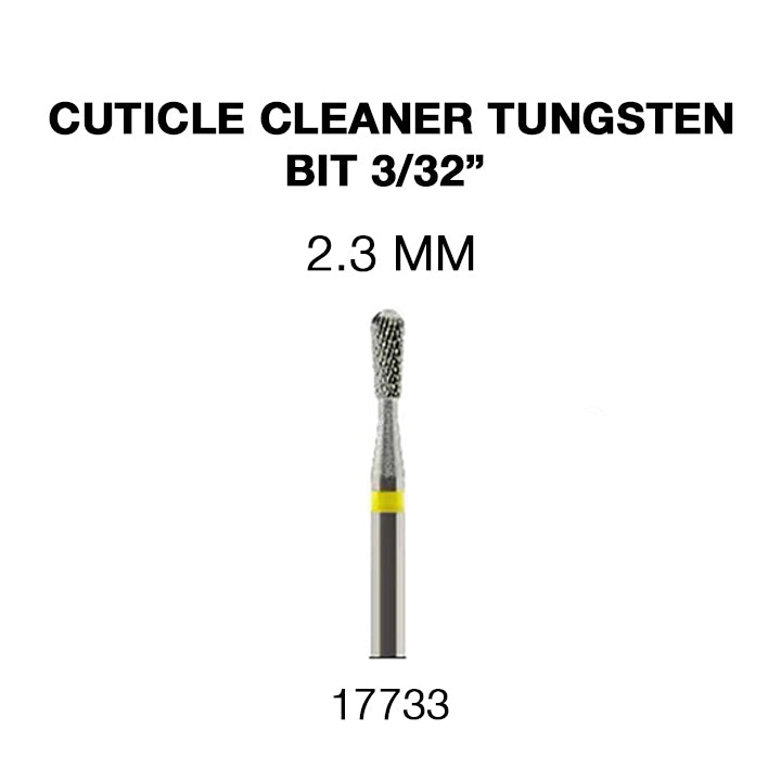 Cre8tion Cuticle Cleaner Tungsten Bit, 2.3 mm, 17733 Cre8tion Cuticle Cleaner Tungsten Bit, 2.3 mm, 17733