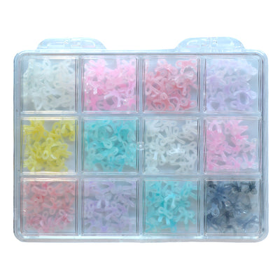 Nail Art Accessory Jelly Large Bows 11