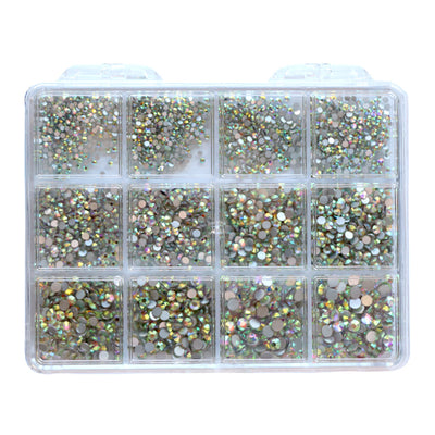 Nail Art Accessory Rhinestone Flat Bottom 04