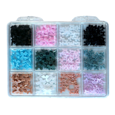 Nail Art Accessory 3D Flat Bows 08