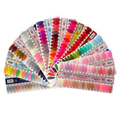 Chance Gel Color Chart 360 colors