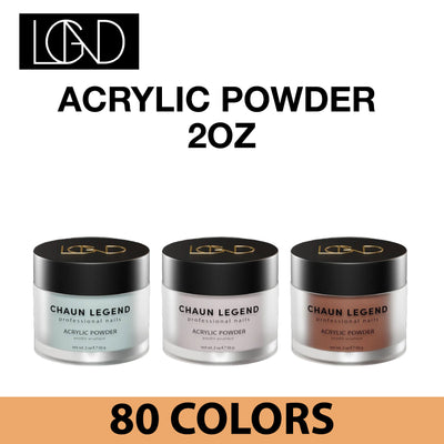 Chaun Legend Acrylic Powder 2oz - 80 colors