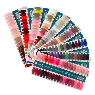 Cre8tion Matching 3 in 1 Color Chart 324 colors