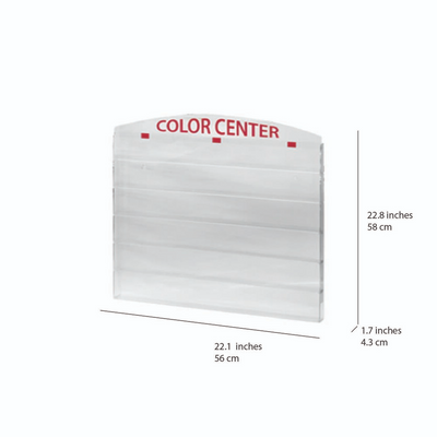 Cre8tion Nail Polish - Wall Mounted Rack - 96 'Color Center'