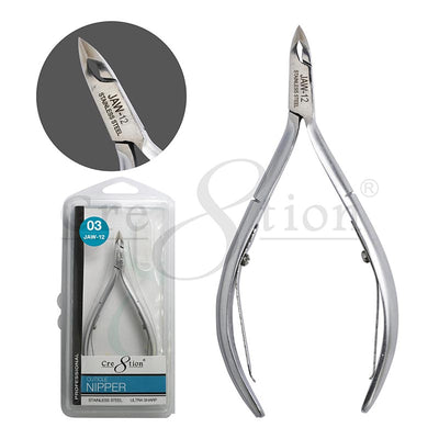 Cre8tion Stainless Steel - Cuticle Nippers #12 03 12 pcs./box, 288 pcs./case