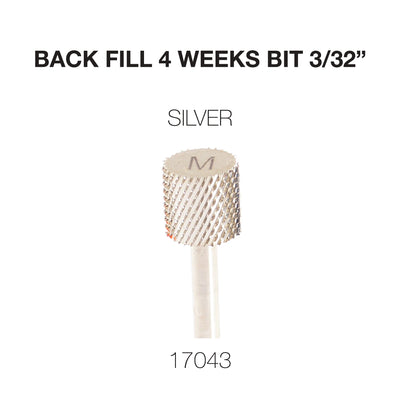 Cre8tion 4-Week Back Fill Bit 3/32 Silver
