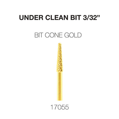 Cre8tion Under Clean 3/32 Carbide Bit Cone- Gold