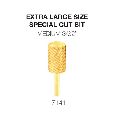 Cre8tion Extra Large Size - Special Cut Bit Medium 3/32 Gold