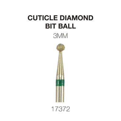 Cre8tion Cuticle Diamond Bit Ball 3 mm