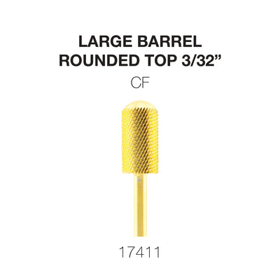Cre8tion Gold Carbide- Large Barrel-Round Top- CF 3/32